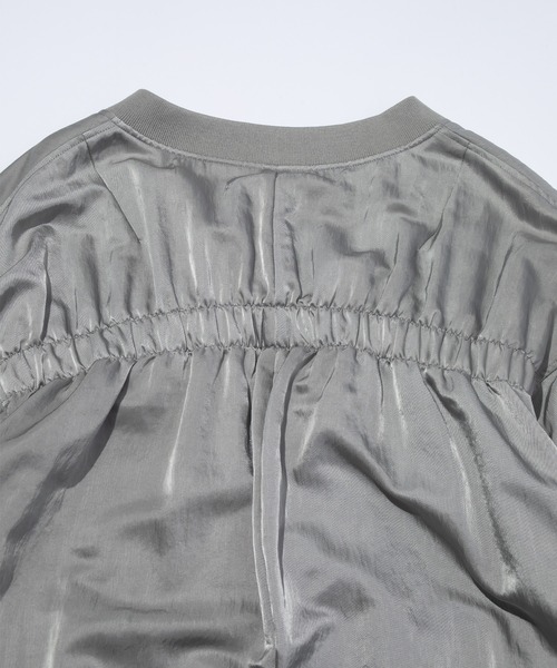 F/CE. (エフシーイー)の「F/CE. SILKY NYLON MA-1 LONG COAT / エフシーイー シルキー ナイロン MA-1 ロング コート(その他アウター・メンズ・ブラック・LARGE/MEDIUM/SMALL)」の14枚目の写真