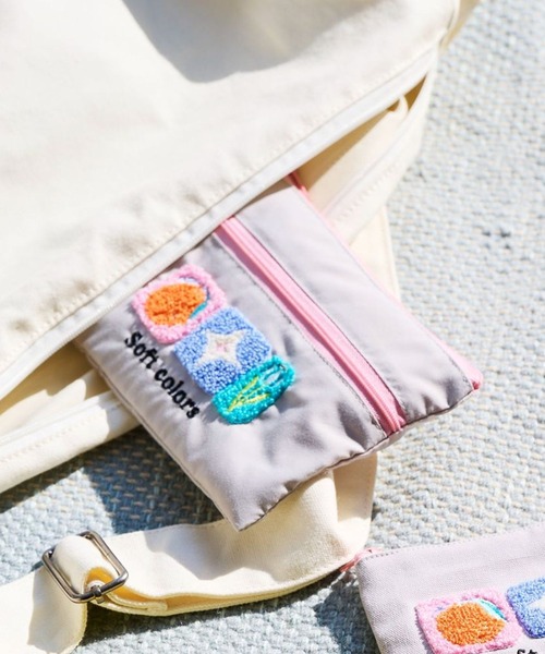 セール】【入園入学にも】[FRUITS AND BLOOM]サガラ刺繍ダブル