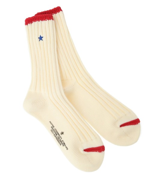 CONVERSE TOKYO（コンバーストウキョウ）の「STAR★ LOWGAUGE SOX（ソックス/靴下・レディース・オフホワイト/ブラック/ホワイト・3/1）」の2枚目の写真