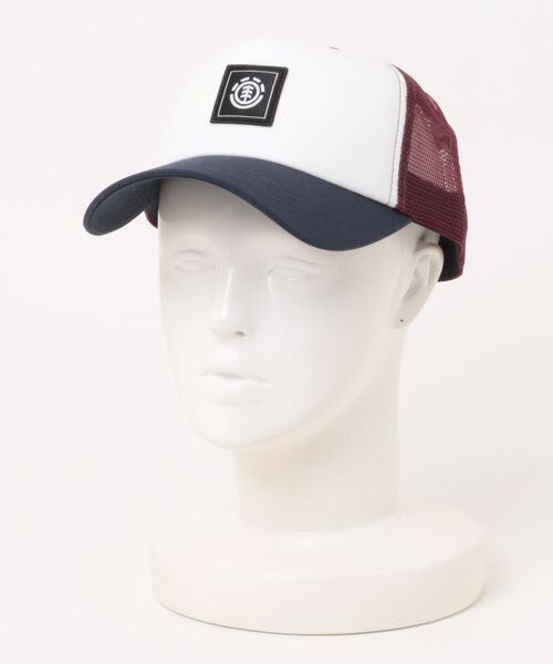 ELEMENT(エレメント)の「ELEMENT メンズ ICON MESH CAP キャップ 【2026年春夏モデル】(キャップ・メンズ・ブラック/ホワイト系その他/ブラウン・FREE)」の2枚目の写真