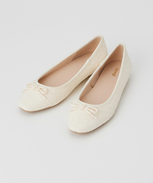 Honeys(ハニーズ)の「バレエシューズ(バレエシューズ・レディース・ホワイト系その他・24.5/24.0/23.5/23.0)」の7枚目の写真