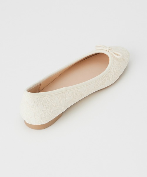 Honeys(ハニーズ)の「バレエシューズ(バレエシューズ・レディース・ホワイト系その他・24.5/24.0/23.5/23.0)」の10枚目の写真