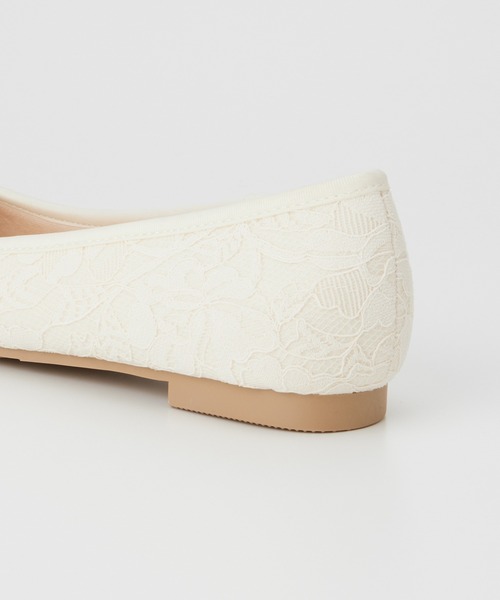 Honeys(ハニーズ)の「バレエシューズ(バレエシューズ・レディース・ホワイト系その他・24.5/24.0/23.5/23.0)」の13枚目の写真