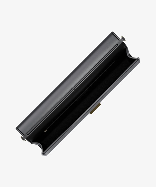 MICHAEL KORS（マイケルコース）の「HAMILTON MODERNE EW レザー クラッチ ミディアム（クラッチバッグ・レディース・ブラック・FREE）」の3枚目の写真