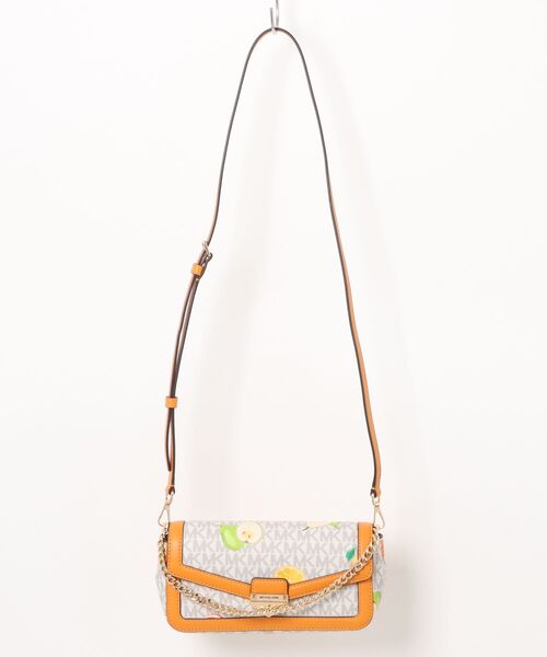 MICHAEL KORS(マイケルコース)の「SOHO SM CONV POUCHETTE XBODY クロスボディ(ショルダーバッグ・レディース・オレンジ系その他・FREE)」の1枚目の写真