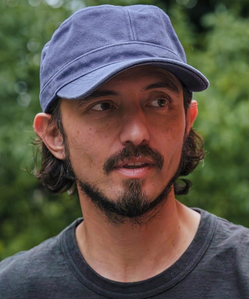 CAMBIO（カンビオ）の「mko13385- Standard Work Cap ワークキャップ(NF-261-BO006)（キャップ・メンズ・ブラック/カーキオリーブ/ネイビー/ベージュ・M/L）」の4枚目の写真