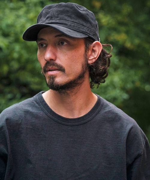 CAMBIO（カンビオ）の「mko13385- Standard Work Cap ワークキャップ(NF-261-BO006)（キャップ・メンズ・ブラック/カーキオリーブ/ネイビー/ベージュ・M/L）」の13枚目の写真