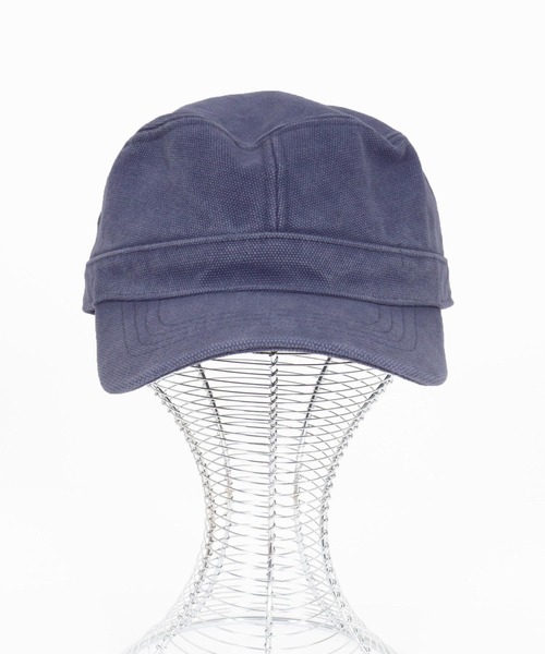 CAMBIO（カンビオ）の「mko13385- Standard Work Cap ワークキャップ(NF-261-BO006)（キャップ・メンズ・ブラック/カーキオリーブ/ネイビー/ベージュ・M/L）」の21枚目の写真