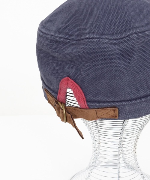 CAMBIO（カンビオ）の「mko13385- Standard Work Cap ワークキャップ(NF-261-BO006)（キャップ・メンズ・ブラック/カーキオリーブ/ネイビー/ベージュ・M/L）」の22枚目の写真