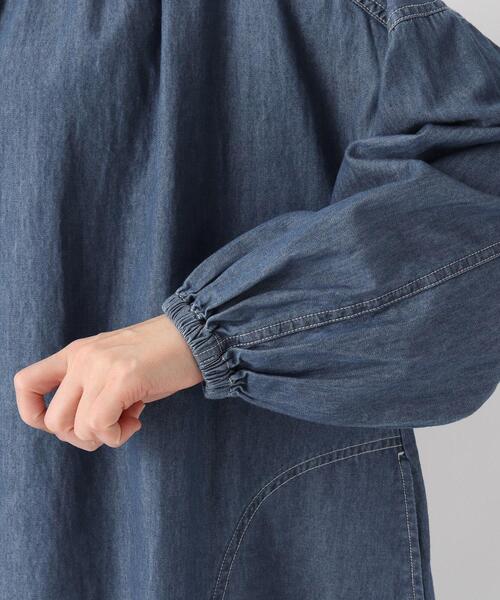 one'sterrace(ワンズテラス)の「デニムシャツロングワンピース(ワンピース・レディース・ブルー系その他7・02)」の6枚目の写真