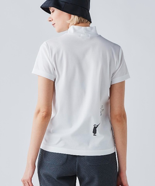 Picone CLUB（ピッコーネクラブ）の「ハートプリントプルオーバー（Tシャツ/カットソー・レディース・ブラック/ネイビー/ホワイト・13号/11号/9号）」の12枚目の写真