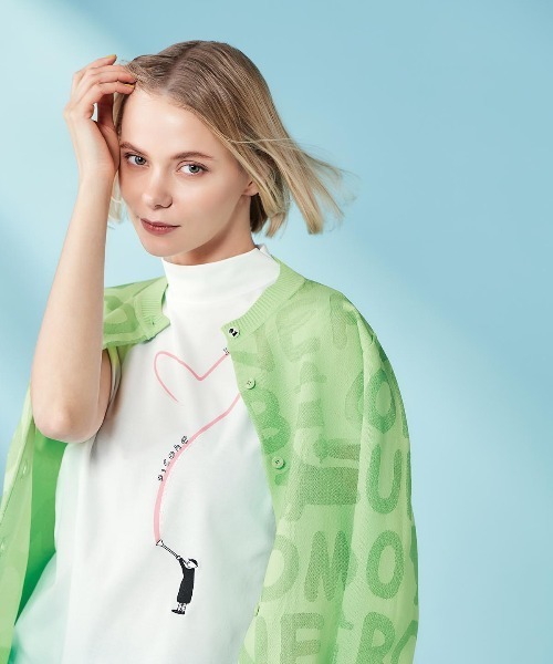 Picone CLUB（ピッコーネクラブ）の「ハートプリントプルオーバー（Tシャツ/カットソー・レディース・ブラック/ネイビー/ホワイト・13号/11号/9号）」の17枚目の写真