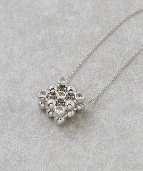 LIVETART（リヴェタート）の「キューブネックレス（リング・レディース・シルバー・FREE）」の5枚目の写真