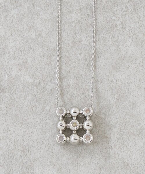 LIVETART（リヴェタート）の「キューブネックレス（リング・レディース・シルバー・FREE）」の6枚目の写真