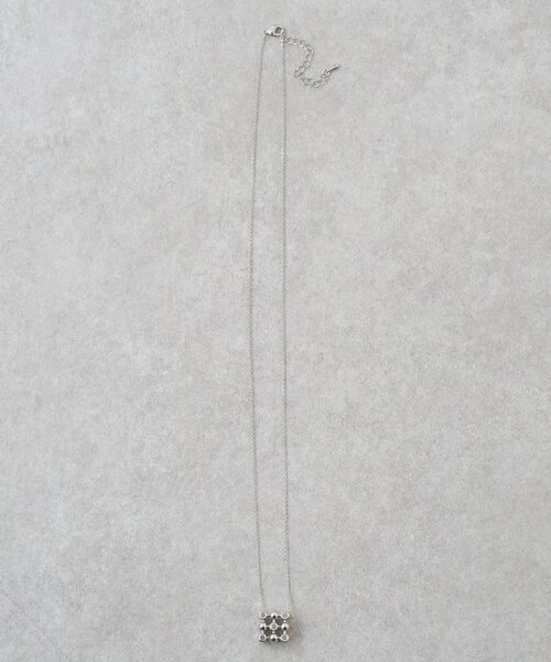 LIVETART（リヴェタート）の「キューブネックレス（リング・レディース・シルバー・FREE）」の8枚目の写真