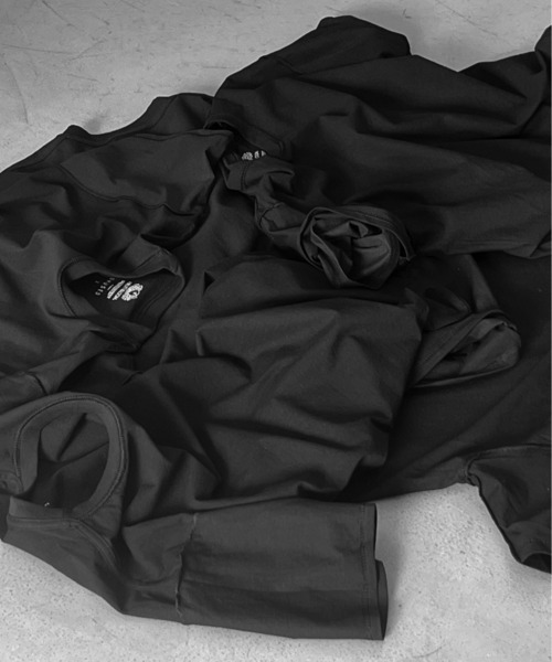 UNUSED（アンユーズド）の「UNUSED Us2025 fruit of the loom×unused 2pack t-shirt（Tシャツ/カットソー・メンズ・ホワイト/グレー/ブラック・2/3）」の8枚目の写真