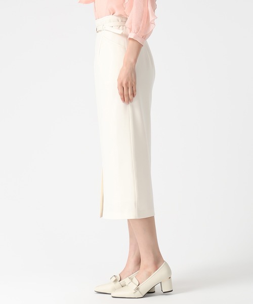 MISCH MASCH(ミッシュマッシュ)の「2026春夏新作 ポケット配色ベルト付きタイトスカート(スカート・レディース・アイボリー/ブラック/ブルー/ライトグリーン・M/S)」の10枚目の写真