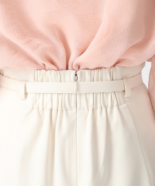 MISCH MASCH(ミッシュマッシュ)の「2026春夏新作 ポケット配色ベルト付きタイトスカート(スカート・レディース・アイボリー/ブラック/ブルー/ライトグリーン・M/S)」の12枚目の写真