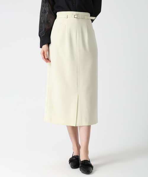 MISCH MASCH(ミッシュマッシュ)の「2026春夏新作 ポケット配色ベルト付きタイトスカート(スカート・レディース・アイボリー/ブラック/ブルー/ライトグリーン・M/S)」の6枚目の写真