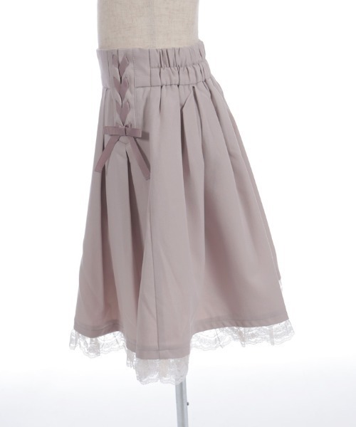 axes femme（アクシーズファム）の「レースアップスカパン（その他パンツ・キッズ・サックスブルー/ピンク・X-LARGE/MEDIUM/LARGE）」の13枚目の写真