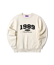 N/H DAILY CLOTHES オーバーサイズ 裏起毛 スウェット_アイボリー (SOM4-4NH1191)