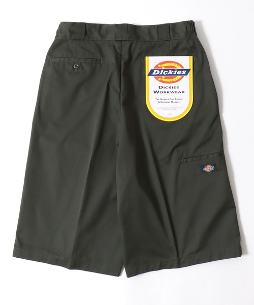 Dickies(ディッキーズ)の「Dickies/ディッキーズ Easy Work Shorts/オーバーサイズ TCツイル 無地 ワイドショートパンツ/ルーズハーフパンツ/ワークパンツ/イージーパンツ/レディース メンズ(チノパンツ・メンズ・オリーブ/ベージュ/チャコールグレー/ブラック・M/L/XL)」の16枚目の写真