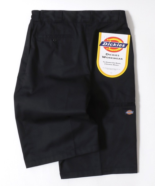 Dickies(ディッキーズ)の「Dickies/ディッキーズ Easy Work Shorts/オーバーサイズ TCツイル 無地 ワイドショートパンツ/ルーズハーフパンツ/ワークパンツ/イージーパンツ/レディース メンズ(チノパンツ・メンズ・オリーブ/ベージュ/チャコールグレー/ブラック・M/L/XL)」の5枚目の写真