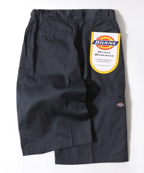Dickies(ディッキーズ)の「Dickies/ディッキーズ Easy Work Shorts/オーバーサイズ TCツイル 無地 ワイドショートパンツ/ルーズハーフパンツ/ワークパンツ/イージーパンツ/レディース メンズ(チノパンツ・メンズ・オリーブ/ベージュ/チャコールグレー/ブラック・M/L/XL)」の6枚目の写真