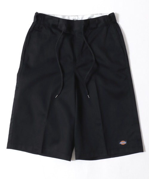 Dickies(ディッキーズ)の「Dickies/ディッキーズ Easy Work Shorts/オーバーサイズ TCツイル 無地 ワイドショートパンツ/ルーズハーフパンツ/ワークパンツ/イージーパンツ/レディース メンズ(チノパンツ・メンズ・オリーブ/ベージュ/チャコールグレー/ブラック・M/L/XL)」の9枚目の写真