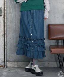 H.A.K(�n�N)�̃��C�g�I���X�f�j���@�t���A�M���U�[�t�����X�J�[�g(�f�j���X�J�[�g)