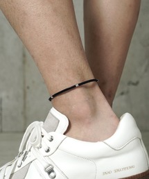 THE MILES（ザ マイルズ）の「"03"バイカラー レイヤード フェイクレザー アンクレット（アンクレット）」