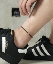 THE MILES（ザ マイルズ）の「"03"バイカラー レイヤード フェイクレザー アンクレット（アンクレット）」