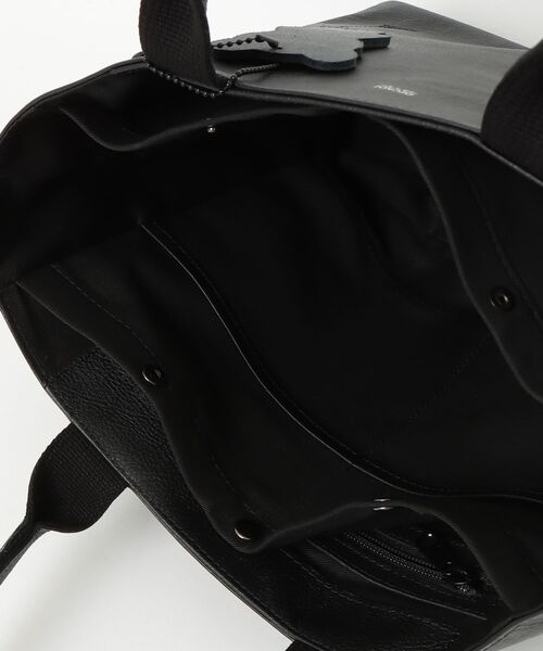 DECADE(ディケイド)の「ウォータープルーフレザーA4トートバッグ (DCD-01541)/ Water Proof Cow Lether A4 Tote Bag(トートバッグ・メンズ・ブラック系その他/ブラック・フリー)」の5枚目の写真