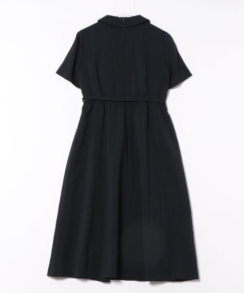 Rose Tiara（ローズティアラ）の「【速乾性/吸汗性】ラップ風シャツワンピース（ワンピース・レディース・グリーン/ネイビー・42/38/46）」の20枚目の写真