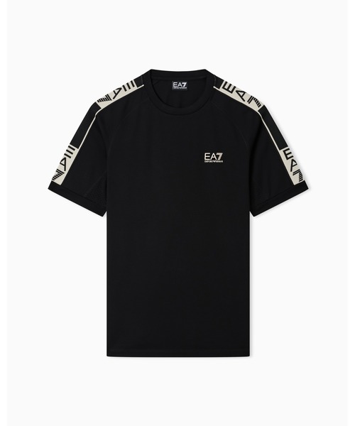 EMPORIO ARMANI EA7(エンポリオアルマーニイーエーセブン)の「<オンライン限定>【エンポリオ アルマーニ EA7】Graphic Series Tシャツ ストレッチビスコース混紡(Tシャツ/カットソー・メンズ・ブラック・X-LARGE/X-SMALL/XX-LARGE/LARGE/MEDIUM/SMALL)」の2枚目の写真