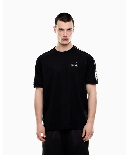 EMPORIO ARMANI EA7(エンポリオアルマーニイーエーセブン)の「<オンライン限定>【エンポリオ アルマーニ EA7】Graphic Series Tシャツ ストレッチビスコース混紡(Tシャツ/カットソー・メンズ・ブラック・X-LARGE/X-SMALL/XX-LARGE/LARGE/MEDIUM/SMALL)」の3枚目の写真