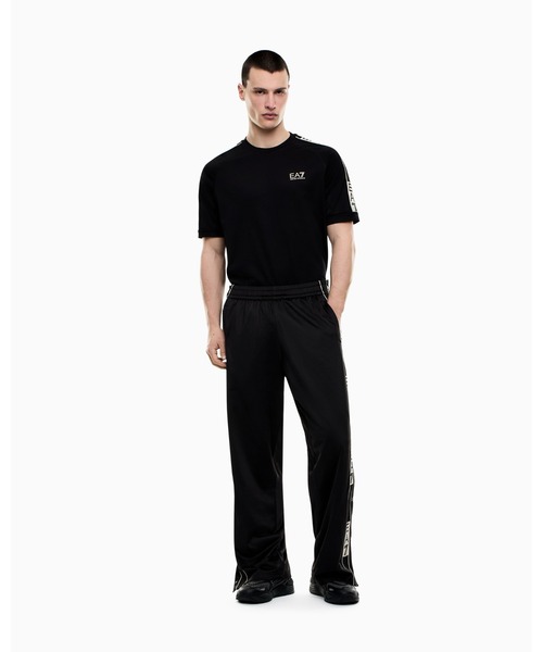 EMPORIO ARMANI EA7(エンポリオアルマーニイーエーセブン)の「<オンライン限定>【エンポリオ アルマーニ EA7】Graphic Series Tシャツ ストレッチビスコース混紡(Tシャツ/カットソー・メンズ・ブラック・X-LARGE/X-SMALL/XX-LARGE/LARGE/MEDIUM/SMALL)」の5枚目の写真