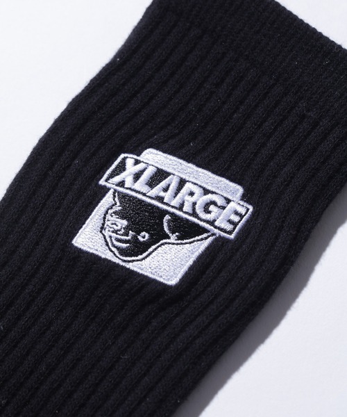 XLARGE(エクストララージ)の「FLIP OG EMB SOCKS(ソックス/靴下・メンズ・ブラック/ホワイト・ONE SIZE)」の5枚目の写真