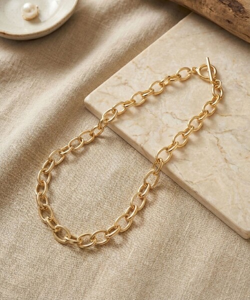 qualite（カリテ）の「【ステンレス】シックチェーンネックレス/シルバーチェーン/ゴールドチェーン（ネックレス・レディース・ゴールド/シルバー・フリー）」の13枚目の写真
