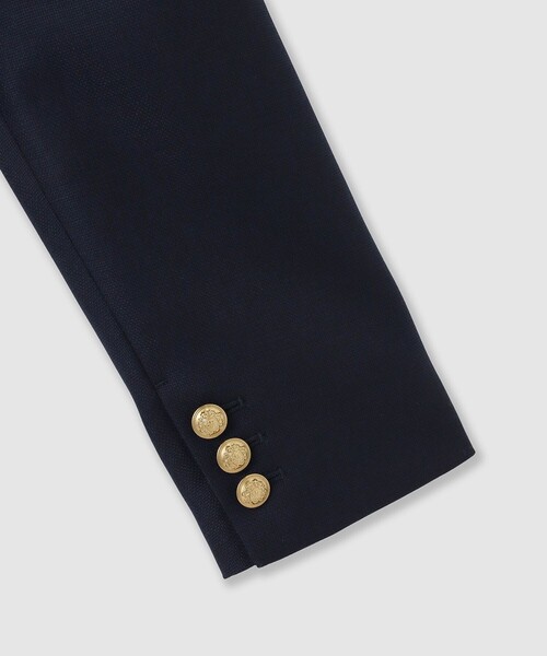 ANAYI（アナイ）の「ウールオックスダブルジャケット（テーラードジャケット・レディース・ネイビー・36/38）」の3枚目の写真