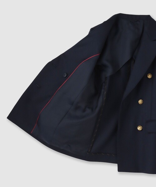 ANAYI（アナイ）の「ウールオックスダブルジャケット（テーラードジャケット・レディース・ネイビー・36/38）」の8枚目の写真