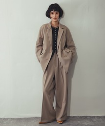 ANOTHER S（アナザーエス）の「ダブルジャケット&ワイドパンツセットアップスーツ（スーツセット）」
