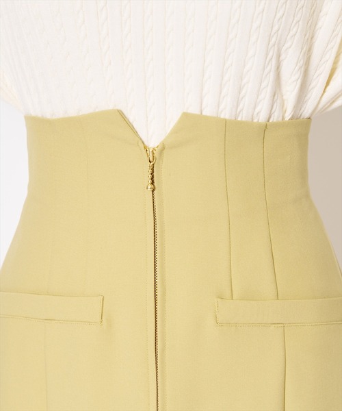 AND COUTURE(アンドクチュール)の「フロントZIPマーメイドスカート(スカート・レディース・ミント/ベージュ/ブルー/ブラック・MEDIUM/SMALL)」の20枚目の写真