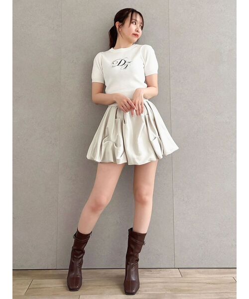 dazzlin(ダズリン)の「ロゴニットプルオーバー(ニット/セーター・レディース・グレー/ネイビー/オフホワイト/ブルー・FREE)」の16枚目の写真