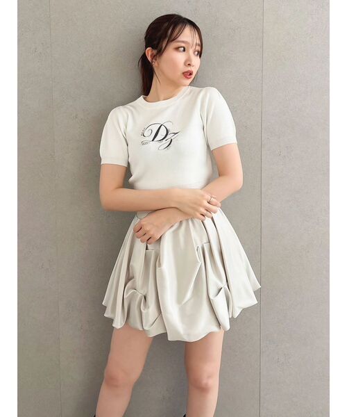 dazzlin(ダズリン)の「ロゴニットプルオーバー(ニット/セーター・レディース・グレー/ネイビー/オフホワイト/ブルー・FREE)」の17枚目の写真