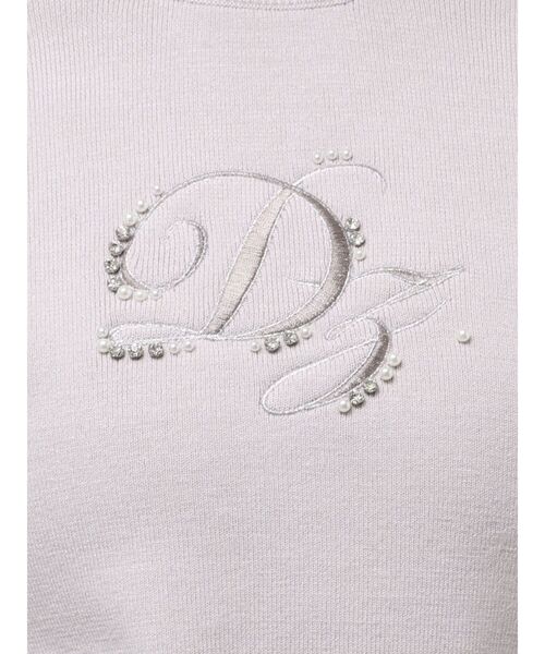 dazzlin(ダズリン)の「ロゴニットプルオーバー(ニット/セーター・レディース・グレー/ネイビー/オフホワイト/ブルー・FREE)」の12枚目の写真