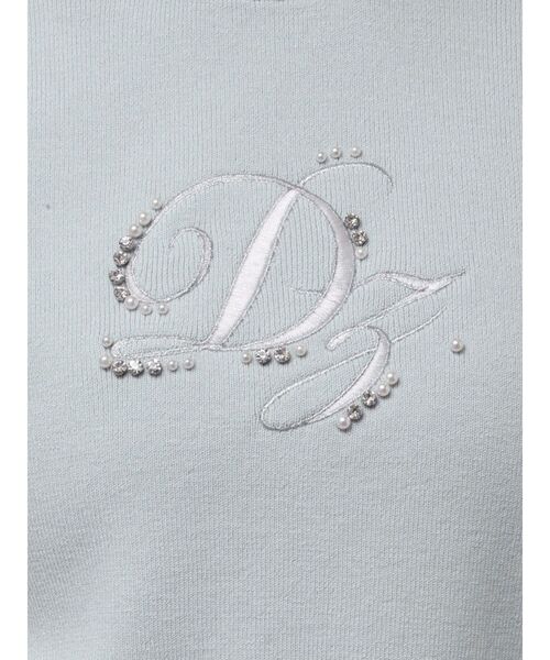 dazzlin(ダズリン)の「ロゴニットプルオーバー(ニット/セーター・レディース・グレー/ネイビー/オフホワイト/ブルー・FREE)」の13枚目の写真