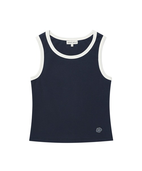 Wacky WiLLy(ワッキーウィリー)の「WOMEN'S BASIC SLEEVELESS(Tシャツ/カットソー・レディース・その他/ライトグレー/ホワイト/ネイビー・SMALL/MEDIUM)」の3枚目の写真