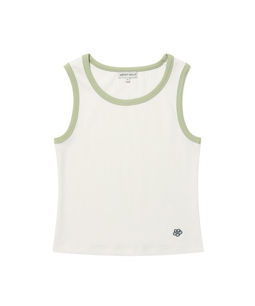 Wacky WiLLy(ワッキーウィリー)の「WOMEN'S BASIC SLEEVELESS(Tシャツ/カットソー・レディース・その他/ライトグレー/ホワイト/ネイビー・SMALL/MEDIUM)」の1枚目の写真