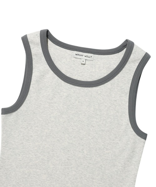 Wacky WiLLy(ワッキーウィリー)の「WOMEN'S BASIC SLEEVELESS(Tシャツ/カットソー・レディース・その他/ライトグレー/ホワイト/ネイビー・SMALL/MEDIUM)」の21枚目の写真